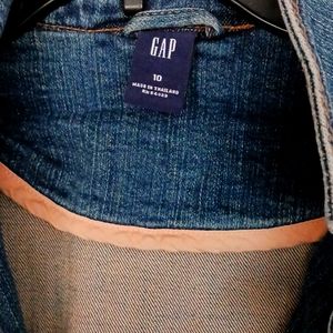 GAP Blue Denim Jacket, size 10